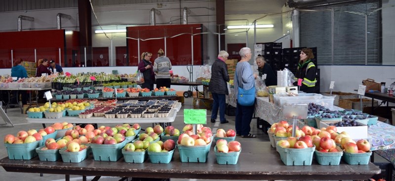 The Innisfail Farmers&#8217; Market wrapped up another successful season with its last market at the Innisfail Arena on Sept. 22.