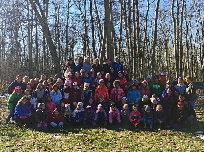 About 85 Girl Guides from Innisfail, Delburne, Dickson, Spruce View and Caroline took part in the recent two-day outdoor camp experience at Camp Sherbino.