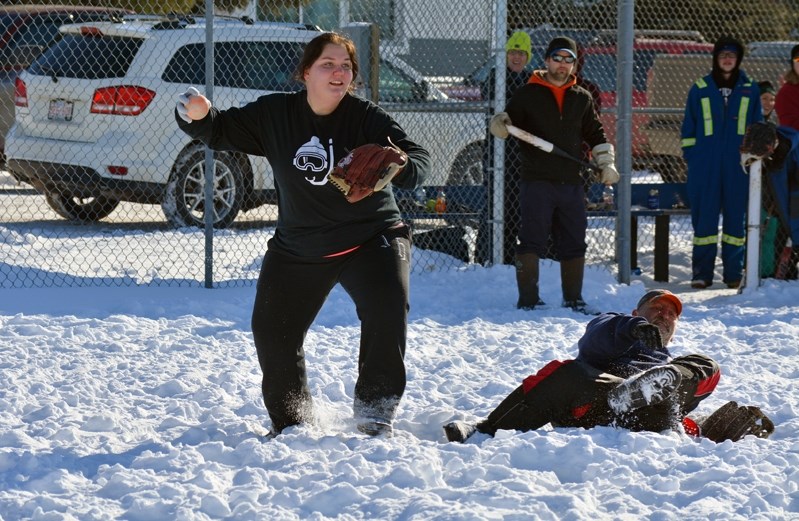 The annual snow-pitch tournament took place Feb. 11 and 12 in Innisfail and raised money for Big Brothers Big Sisters of Prairies to Peaks.