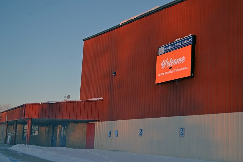 The town is looking at whether there is business interest to sponsor the Innisfail Arena.