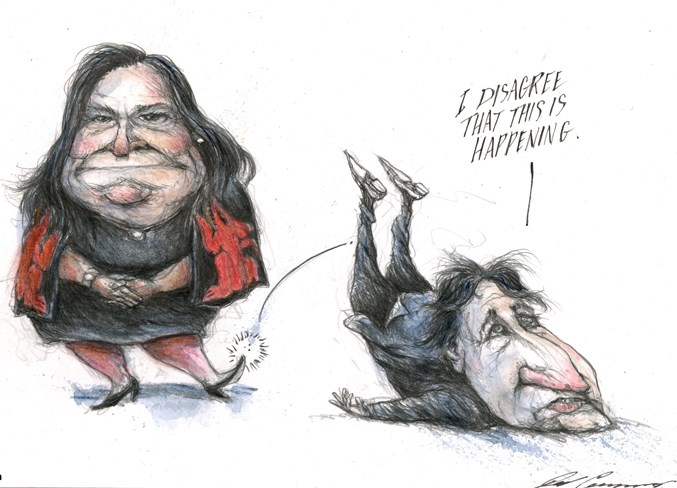 Jody Wilson-Raybould trips-up Justin Trudeau