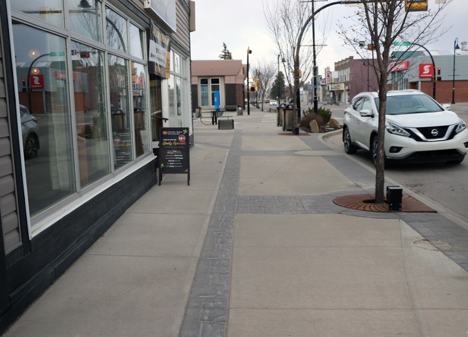 Downtown patios display spaces