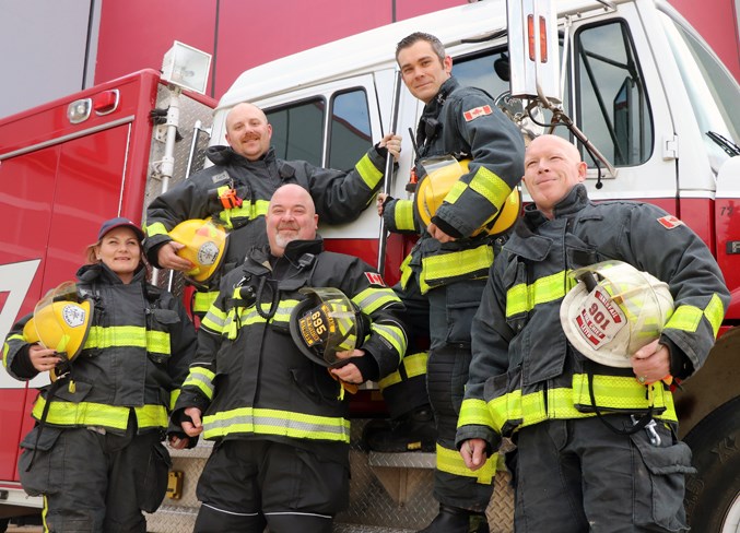 Innisfail Stair Climbing firefighters 2019