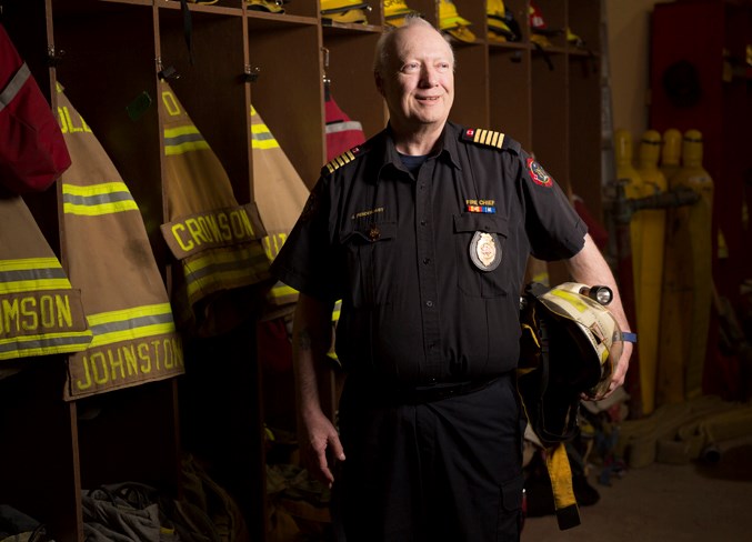 Penhold firefighter stairclimb