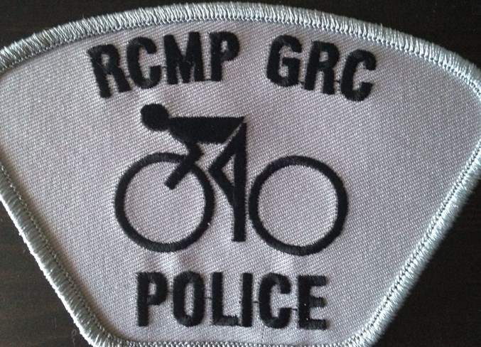 Mounties bike patrol patch PRINT