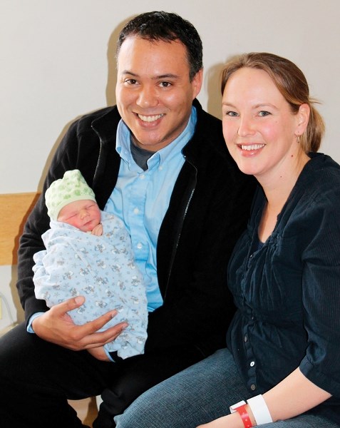 Parents Lance and Judy Douglas welcomed Jacob Sylvester at the Olds Hospital and Care Centre on the evening of Jan. 1.