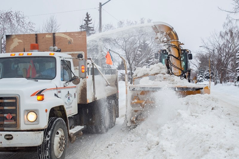 Snow removal crews have worked tirelessly across Olds for the past three months as Mother Nature has been relentless in dumping the white stuff on the community. CLICK ON