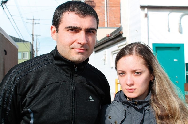 Edem Mamutov and Riana Fetiiva are currently living in Olds. They say they are shocked by what has happened in recent months in their homeland of Crimea.