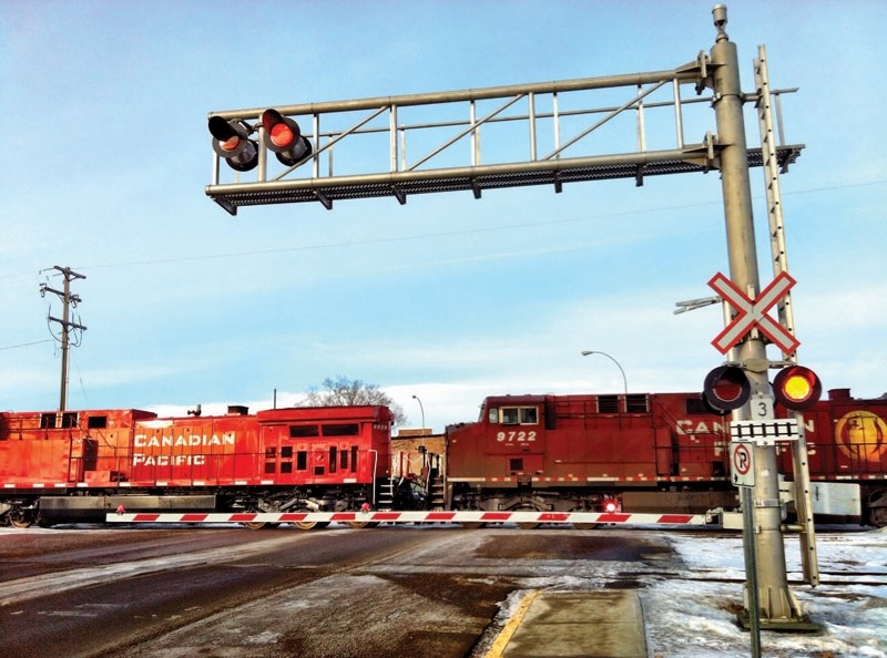 The Town of Olds has raised concerns about noise coming from idling trains with the federal government and CP Rail.