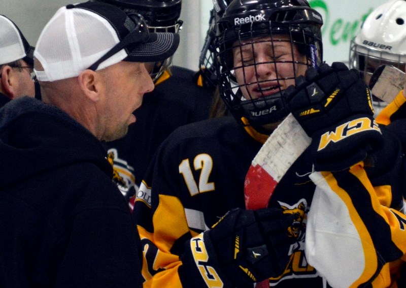 The Midget A Grizzlys lost 3-2 (OT) in the gold medal game to the Calgary Chaos at the 2016 Hockey Alberta Midget A Female Provincial Championship on March 13 in Olds. Head