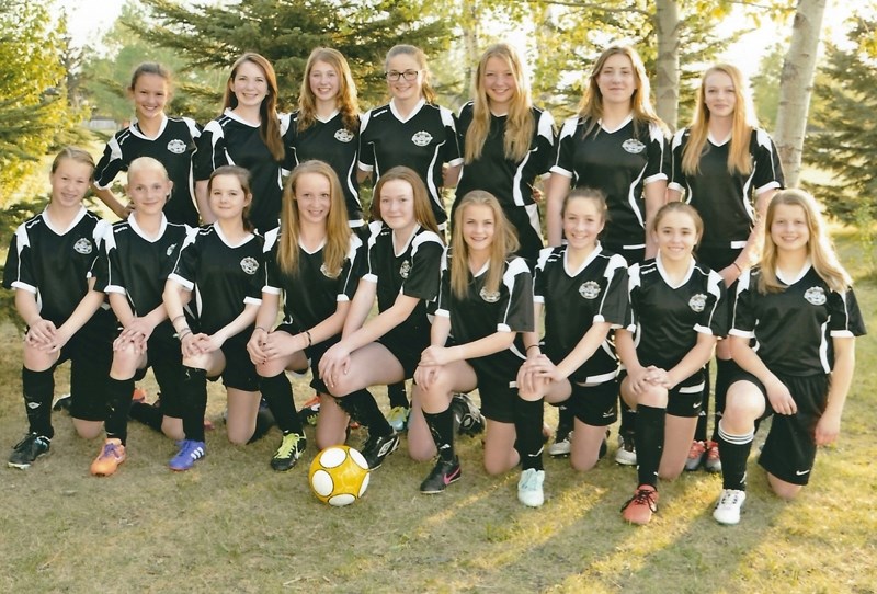 Olds Minor Soccer Club&#8217;s U-14 girls team finished 8-0 in the regular season.