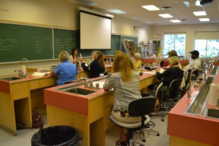 Herbalist Danielle Pyper of Red Deer instructed a class at Olds College July 21 on how to heal yourself using plants. One aspect of that class was on plants that can be used