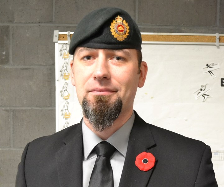 Afghan war vet Chance Burles is attending Olds College with the goal of eventually setting up a facility where people suffering from post-traumatic stress disorder would work 