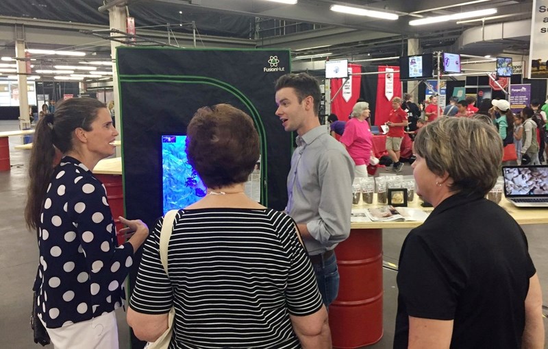 Olds College student Alex Villeneuve took his innovative agri-tech project on the road, after becoming a provincial finalist of the CNE&#8217;s Emerging Innovators Pitch