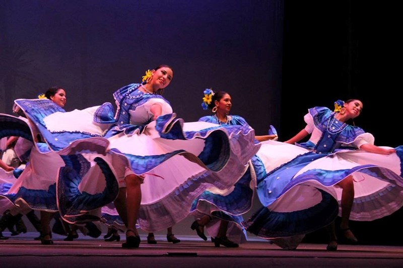 Members of Ballet Folklorica perform in Colima, Mexico.