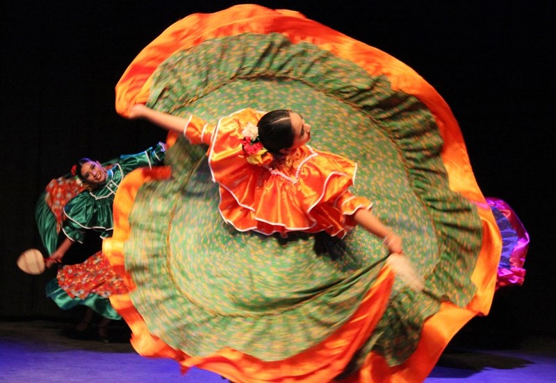 COLOUR WHEEL &#8211; Members of the Ballet Folklorico Los Angelitos performed Sunday afternoon, Sept. 17 at the TransCanada Theatre.