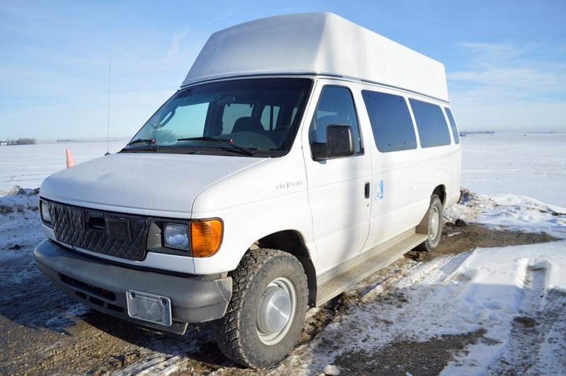 Pictured here is the Town of Olds&#8217; Sunshine Bus that will be stuffed with toys this Saturday.