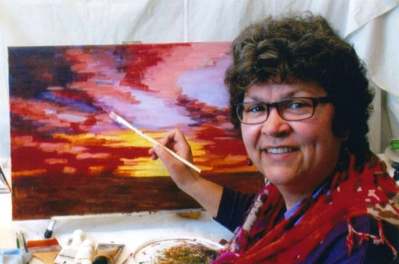 Theresa Potter will be the featured artist at the Olds Art Club&#8217;s semi-annual sale at the Bell e-Learning Centre on April 6 and 7. Potter&#8217;s work will be featured