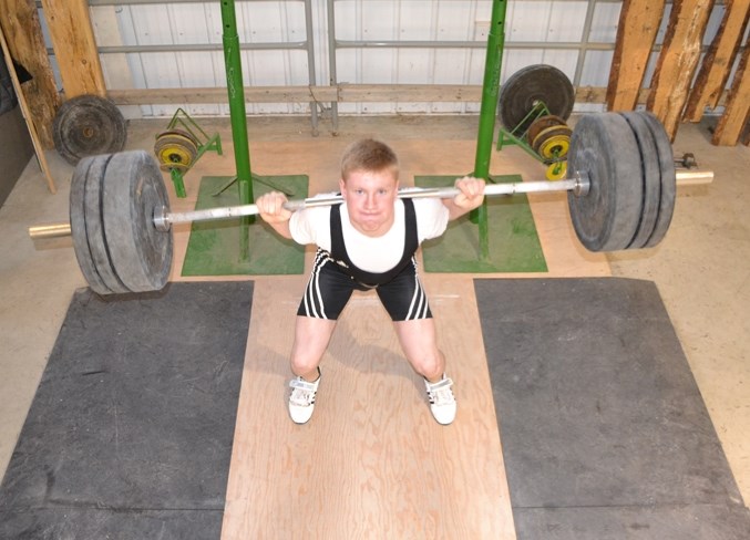 Rural Olds resident Zachary Latimer won the gold medal in the 77 kilogram (kg) body weight class and was named best overall male lifter during the Peak Power Open