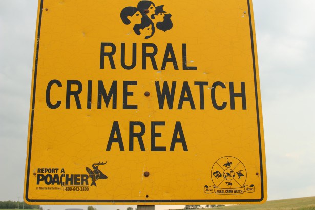 RuralCrimeWatchSign