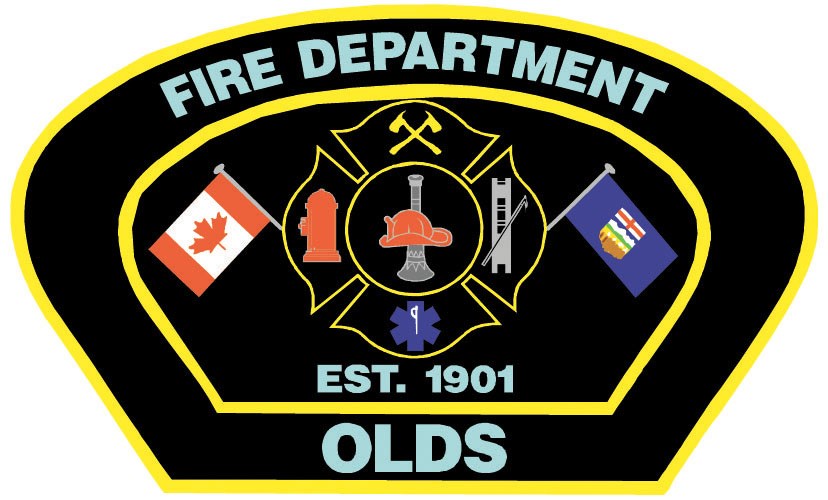 Olds Fire Dept Crest