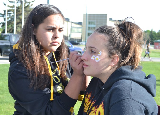 WebEOHS fundraiserFacePaint