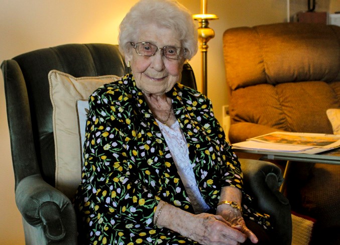 Alvina Hawthorne turns 105 later this month on June 28.