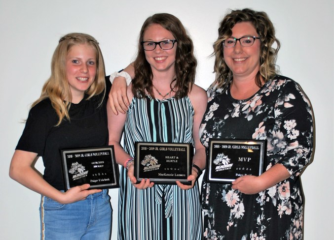 WebJr. B Girls VB awards