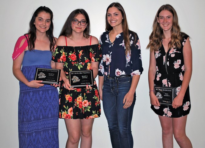 WebSr Girls VB awards