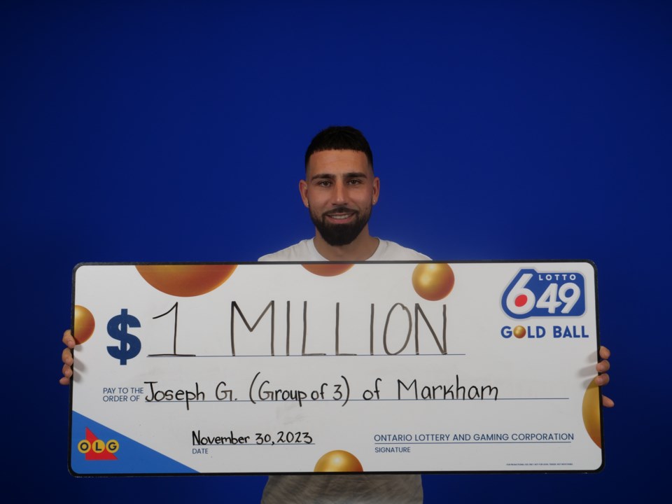 Holy cow Markham man among 3 friends sharing 1M lottery win