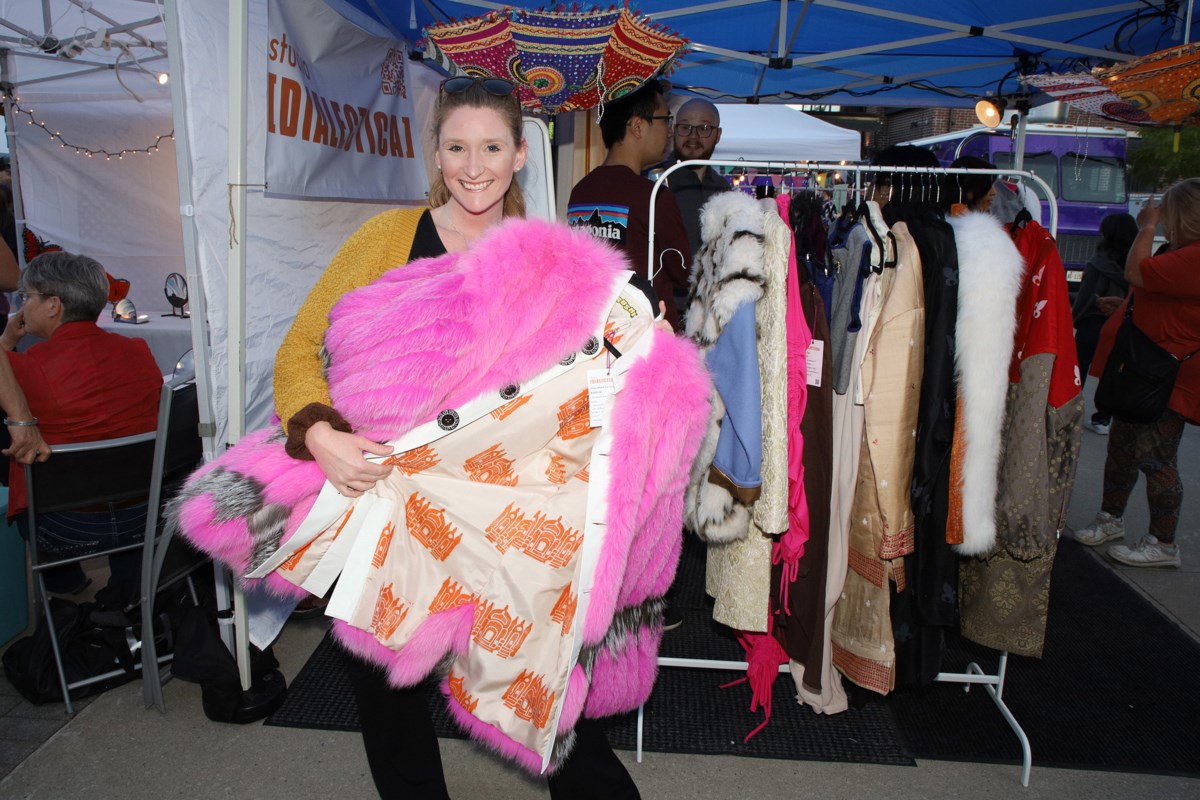 Newmarket's Riverwalk Commons filled with art for Night Market Photo