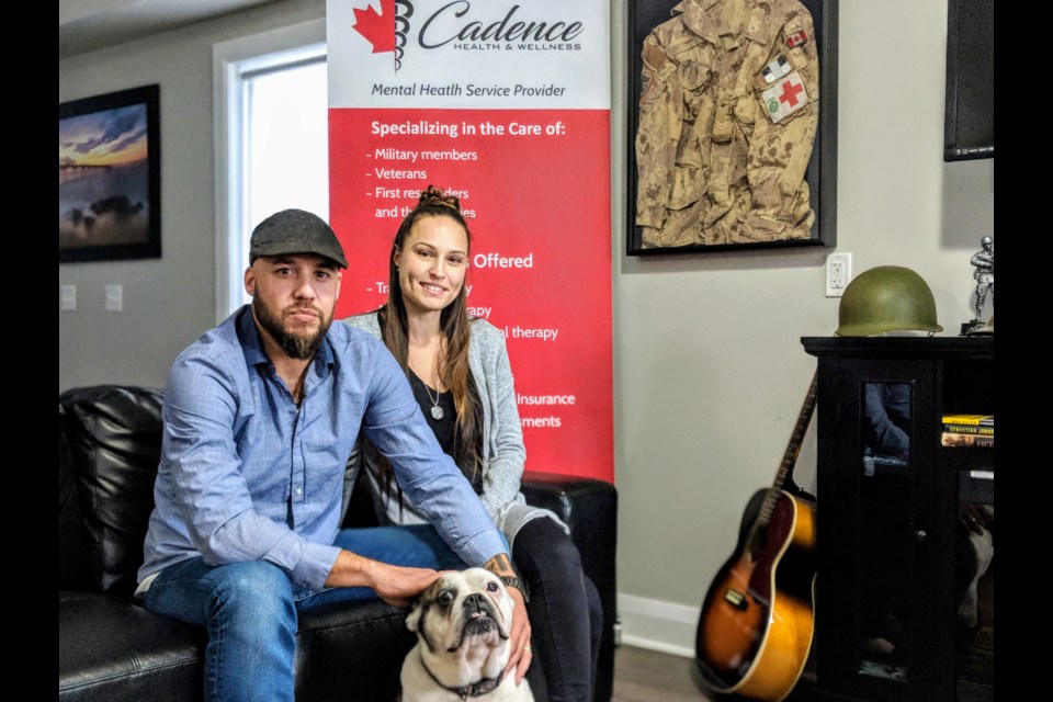 Ex-military couple help get vets, first-responders back in step 20181124-cadence-founders-kc