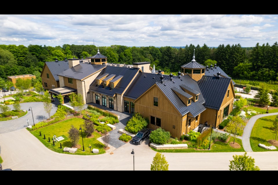 The 60,000-square-foot, four-storey King Animal Hospital is a privately owned multidisciplinary referral and emergency facility located on 50 acres in King City.