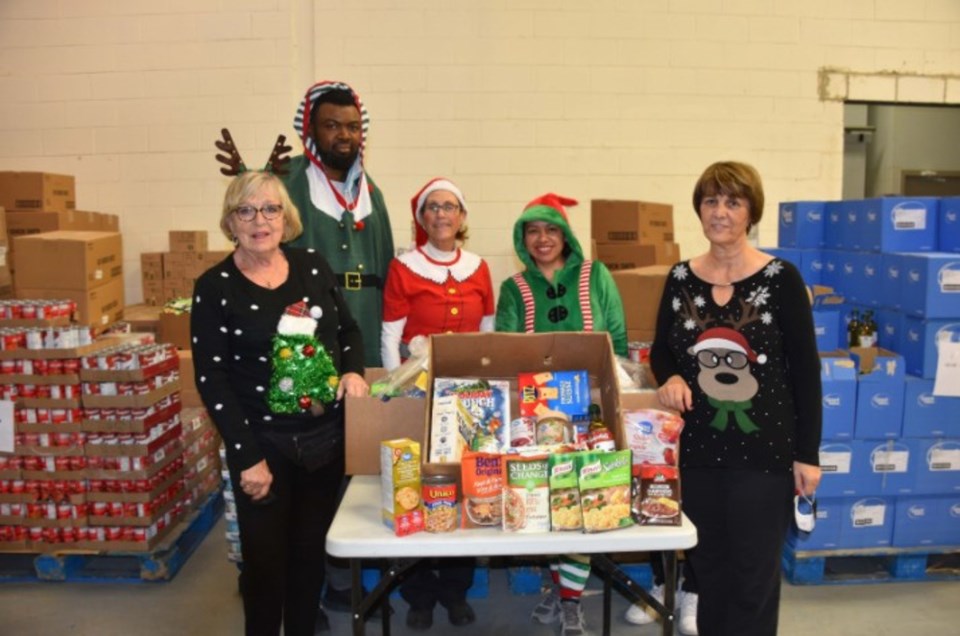 Food Bank of York Region holiday hamper photo