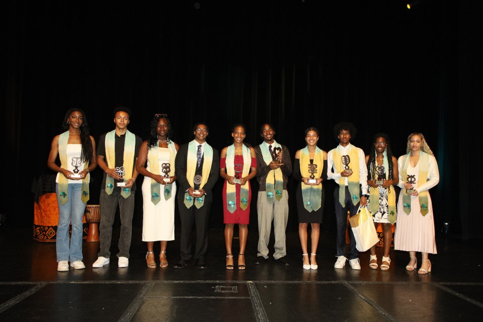 Newmarket African Caribbean Canadian Association
2024 scholarships were awarded to 10 students entering their first year of post-secondary studies at a July 6 ceremony at NewRoads Performing Arts Centre. The winners demonstrate academic excellence and a commitment to community service to help break down barriers and build inclusive spaces. 