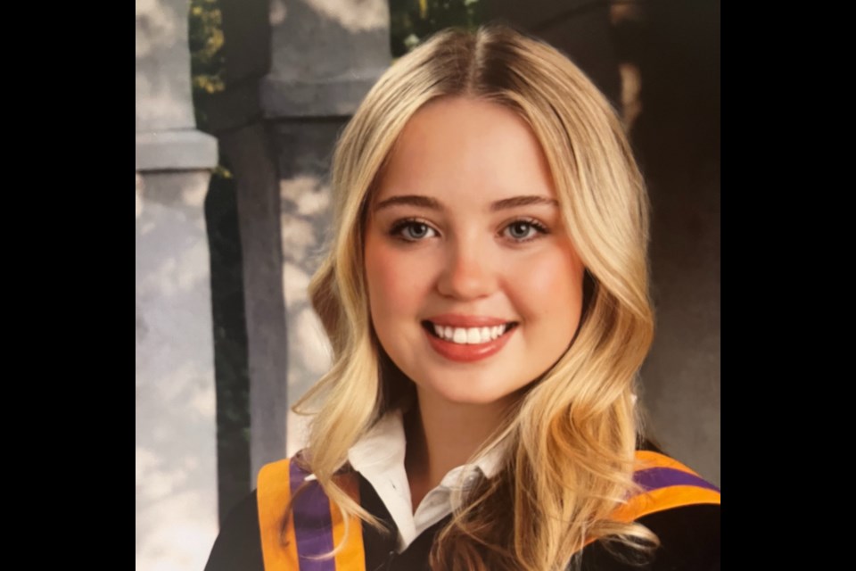 Newmarket's Charlotte Burdon is one of York Region District School Board's top scholars this year. 