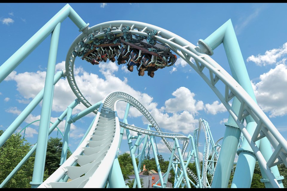 AlpenFury is Canada's Wonderland's newest rollercoaster.