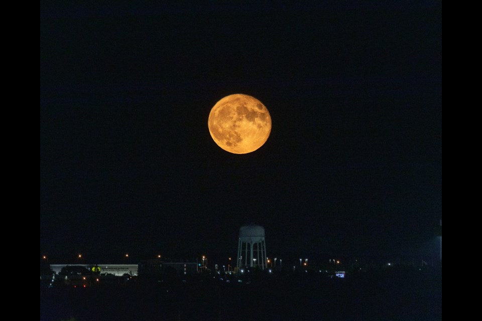 Check out the super blue moon over Newmarket Newmarket News