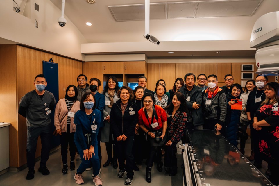 Members of the Toronto Chinese Media Professionals Association toured Southlake’s Stronach Regional Cancer Centre to learn more about the impact the HERE is Where Cancer Meets its Match campaign will have on advanced cancer care for the community.