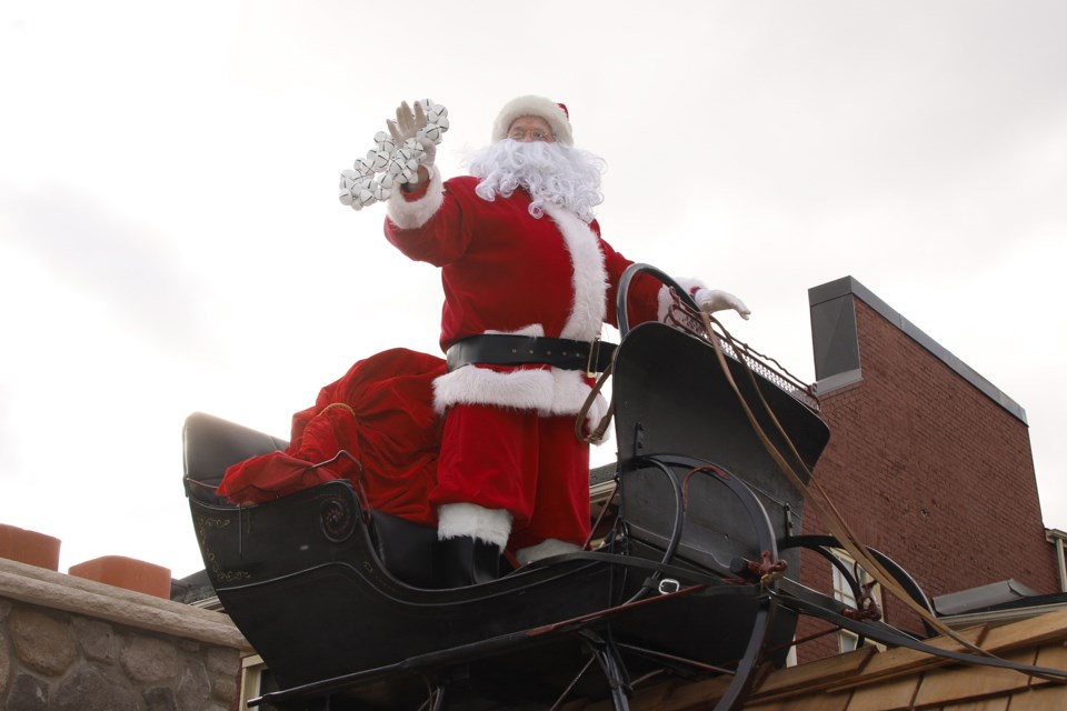 Santa's arrival thrilled hundreds lining Main Street for Newmarket's annual parade Nov. 17.