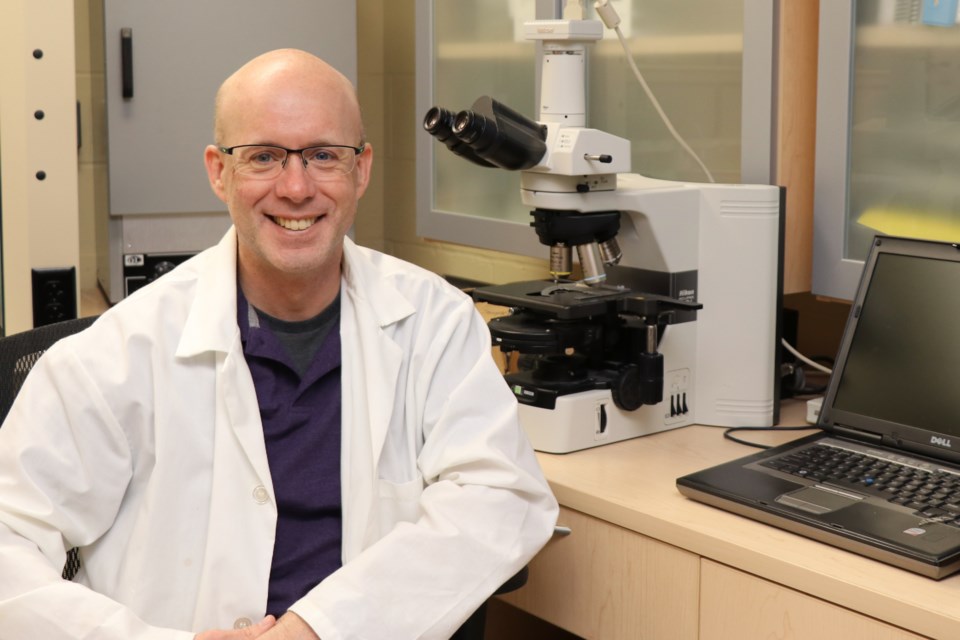 Dr. Brian Ginn, LSRCA's 'Lake Doctor', spoke about the latest research on the health of Lake Simcoe at the annual general meeting. Supplied photo/LSRCA