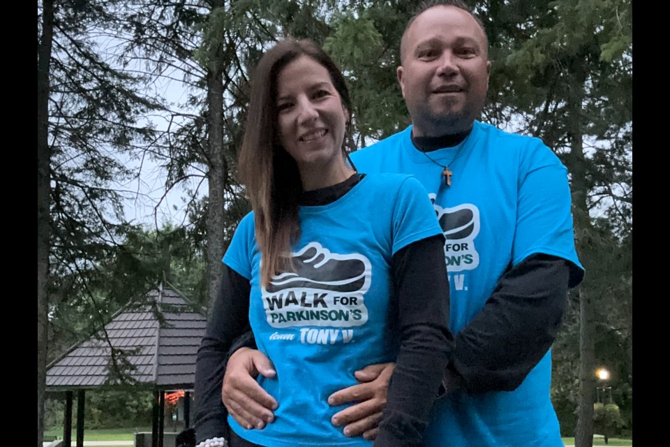 Kristine Viegas is running the SuperWalk in Newmarket in support of her husband, Tony Viegas.