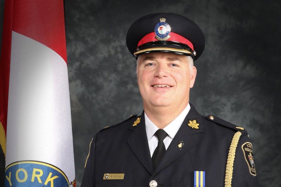 2019 04 17 YRP Deputy Chief Brian Bigras hat on - Edited