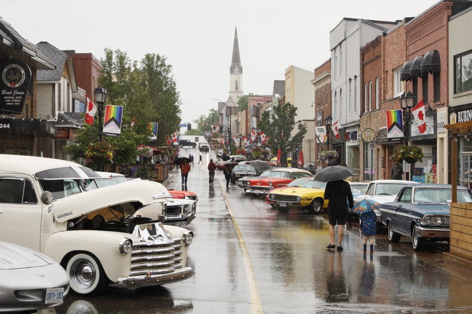 The 2024 Newmarket Main Street classic and custom car show Sunday afternoon.