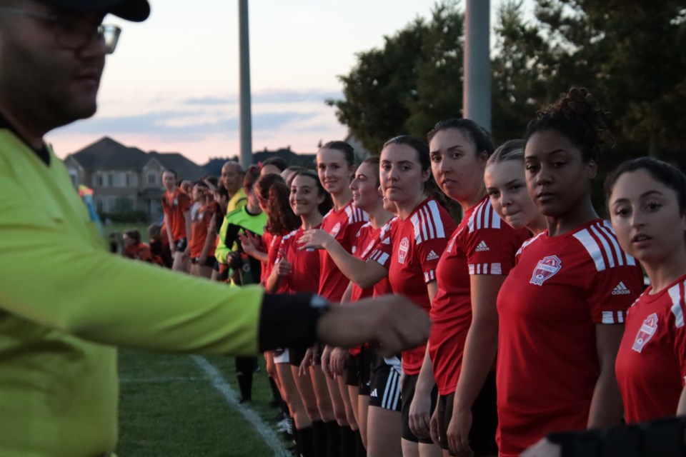 The Newmarket Soccer Club's women's competitive team has undergone a rebuilding this past year aimed at making it more competitive.