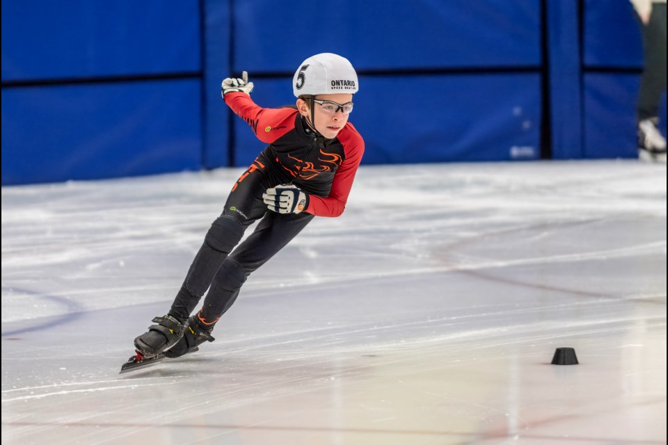 Ben Lloyd joined the Newmarket Jets Speed Skating Club six years ago in search of speed.