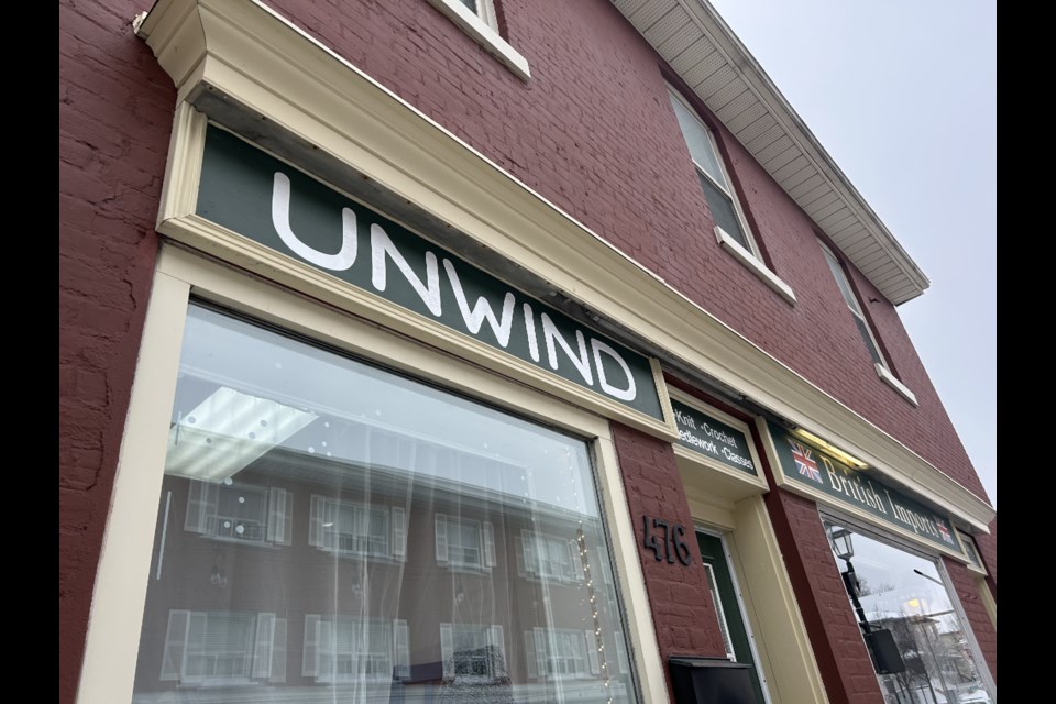 Unwind Yarn House at its Timothy and Main streets location. There are current plans for a soft re-opening on March 1 at the new Davis Drive location before a grand re-opening event on March 7.
