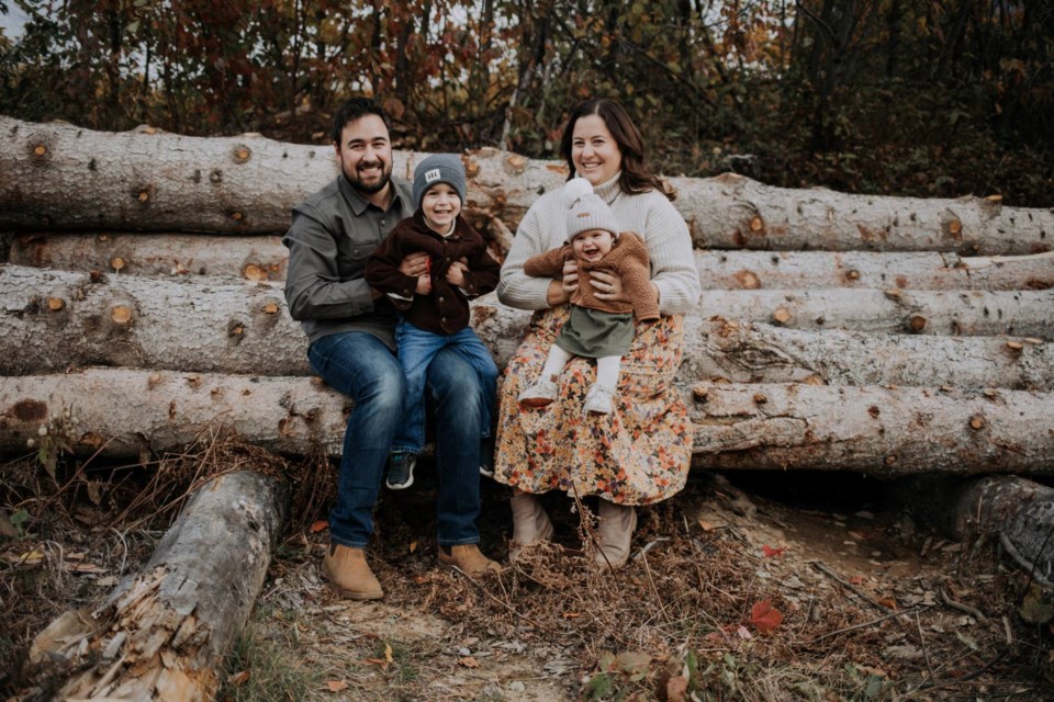 Isabelle and Chris Allen of Henwood Tree Farm hope their budding business will grow into filling a seasonal niche in the Temiskaming community over the long term.