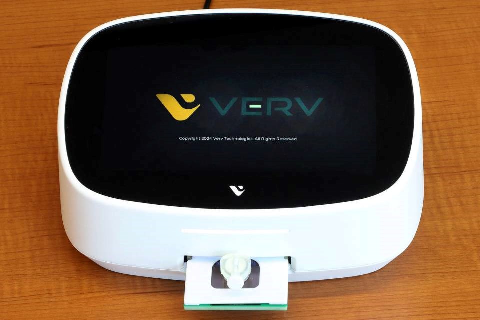 Verv Technologies has completed the alpha prototype of its in-home blood-testing technology.