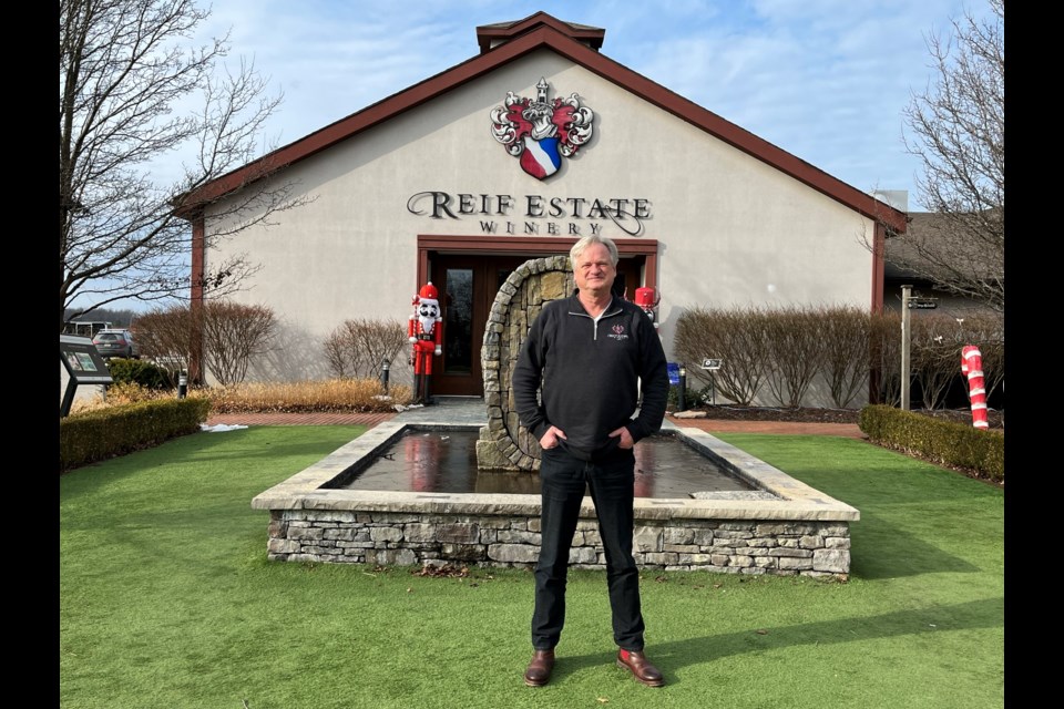 Klaus Reif has listed Reif Estate Winery for $25 million with Engel and Volkers Niagara.
